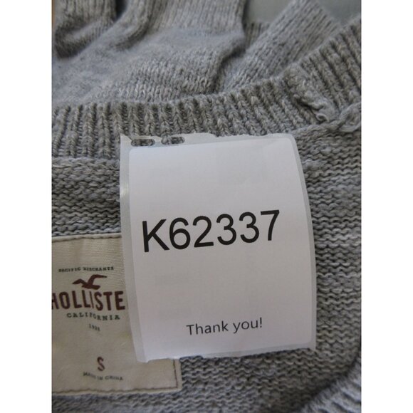 Hollister Sweater Small Cardigan Button Up Y2K Classic Preppy Hi Low - Picture 12 of 12